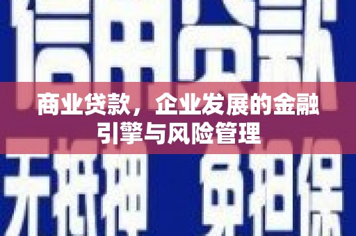 六脚商业贷款，企业发展的金融引擎与风险管理