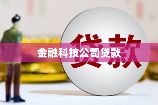 六脚金融科技公司贷款