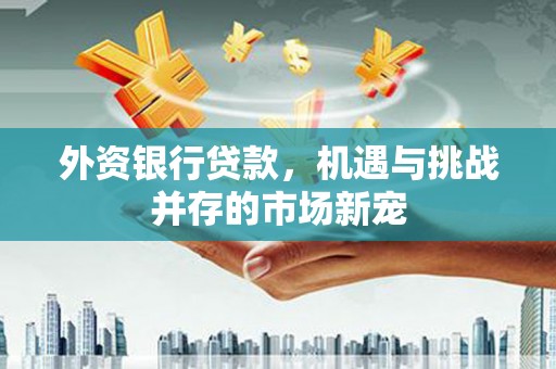 六脚外资银行贷款，机遇与挑战并存的市场新宠