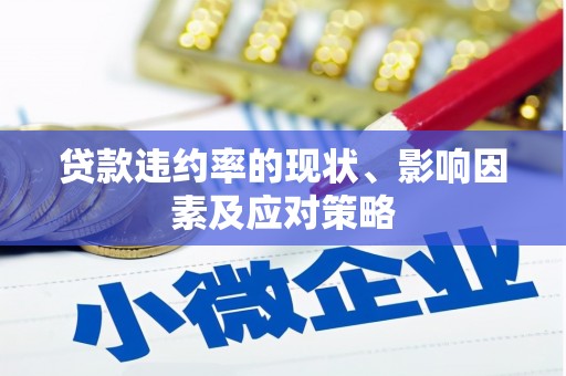六脚贷款违约率的现状、影响因素及应对策略