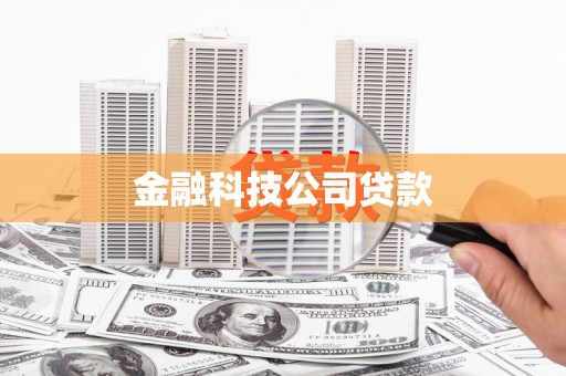 六脚金融科技公司贷款