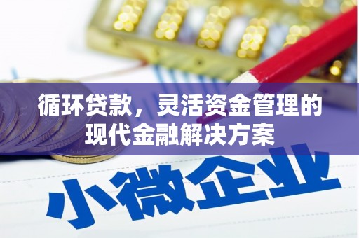 六脚循环贷款，灵活资金管理的现代金融解决方案