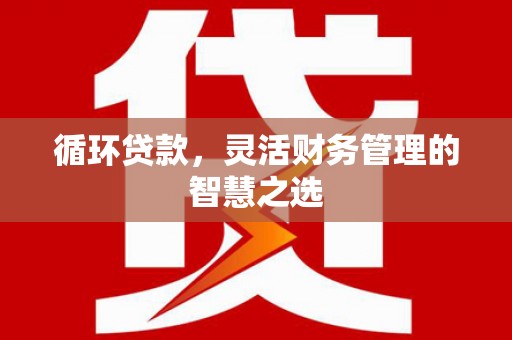 六脚循环贷款，灵活财务管理的智慧之选