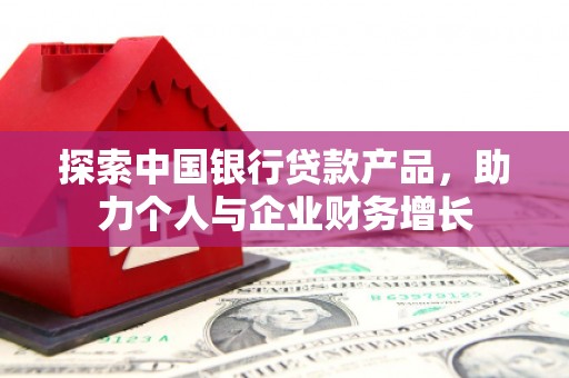 六脚探索中国银行贷款产品，助力个人与企业财务增长