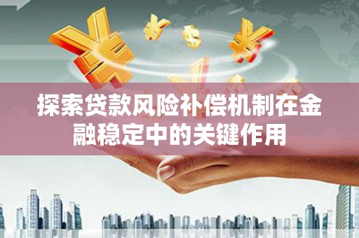 六脚探索贷款风险补偿机制在金融稳定中的关键作用