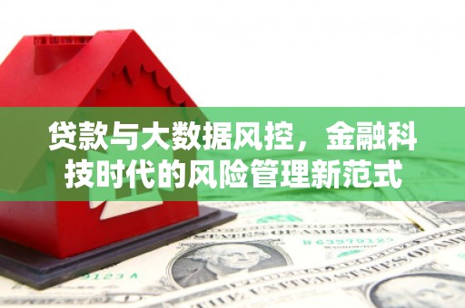 六脚贷款与大数据风控，金融科技时代的风险管理新范式