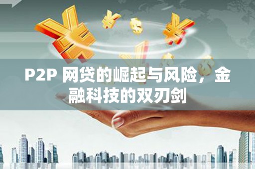 六脚P2P 网贷的崛起与风险，金融科技的双刃剑