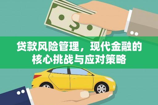 六脚贷款风险管理，现代金融的核心挑战与应对策略