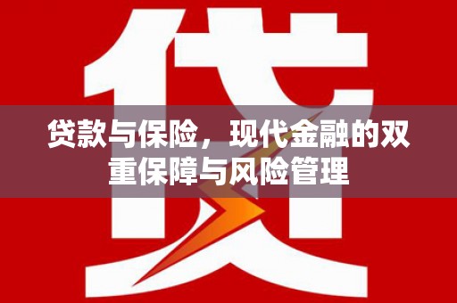 六脚贷款与保险，现代金融的双重保障与风险管理