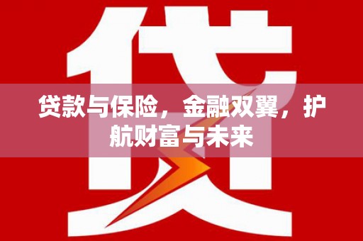 六脚贷款与保险，金融双翼，护航财富与未来