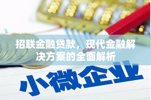 六脚招联金融贷款，现代金融解决方案的全面解析