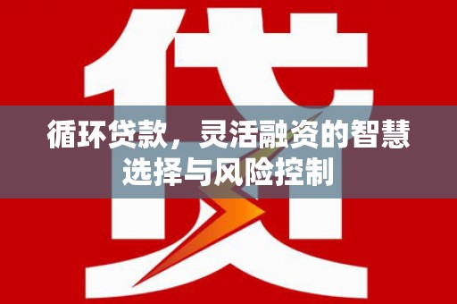 六脚循环贷款，灵活融资的智慧选择与风险控制