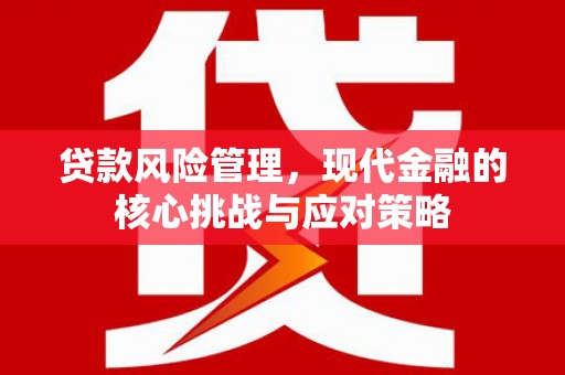 六脚贷款风险管理，现代金融的核心挑战与应对策略