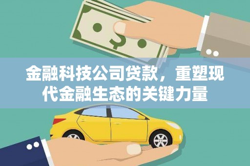 六脚金融科技公司贷款，重塑现代金融生态的关键力量