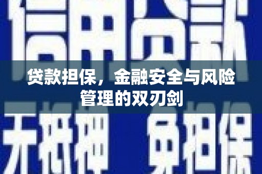 六脚贷款担保，金融安全与风险管理的双刃剑