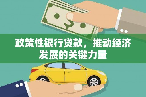 六脚政策性银行贷款，推动经济发展的关键力量