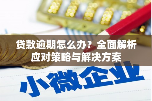 六脚贷款逾期怎么办？全面解析应对策略与解决方案