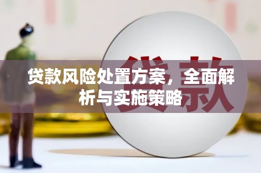 六脚贷款风险处置方案，全面解析与实施策略