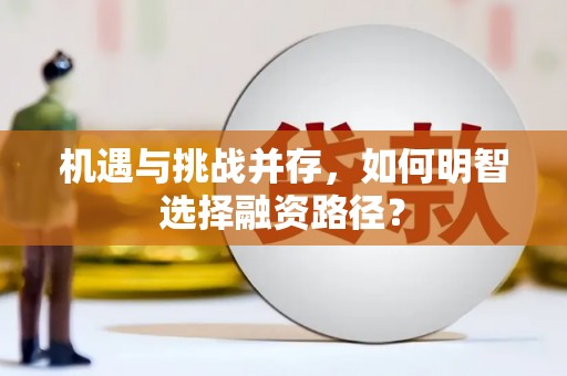 六脚机遇与挑战并存，如何明智选择融资路径？