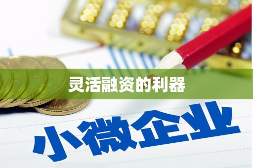 六脚灵活融资的利器