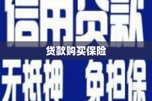 六脚贷款购买保险