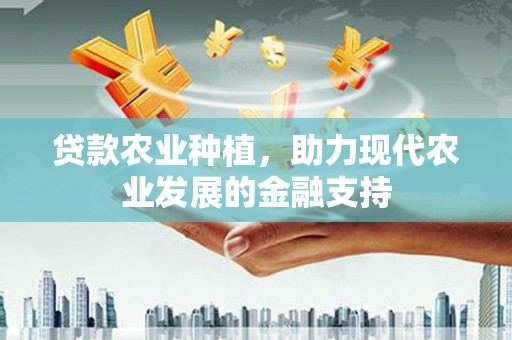 六脚贷款农业种植，助力现代农业发展的金融支持