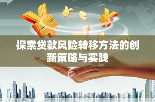 六脚探索贷款风险转移方法的创新策略与实践