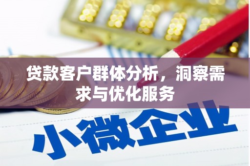六脚贷款客户群体分析，洞察需求与优化服务
